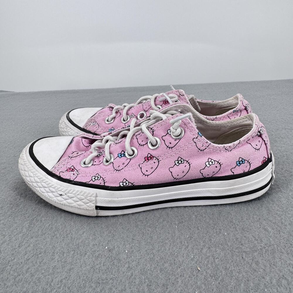 Converse Hello Kitty Chuck‎ Taylor All Star Low Pink Canvas Kids 12